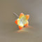 Pure Silver Enamel Flowers 6g
